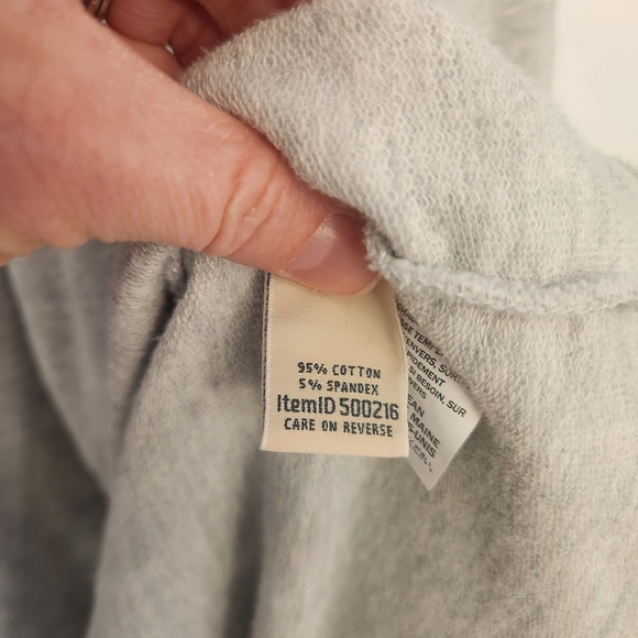 L.L.Bean Gray Long Cardigan - Picture 3 of 5